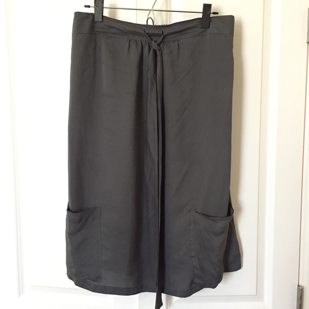 Anthropologie Odille Silk Skirt